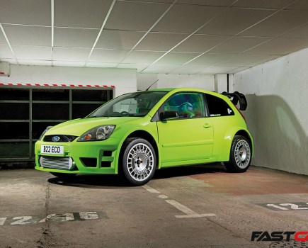 Modified Mk6 Ford Fiesta front 3/4