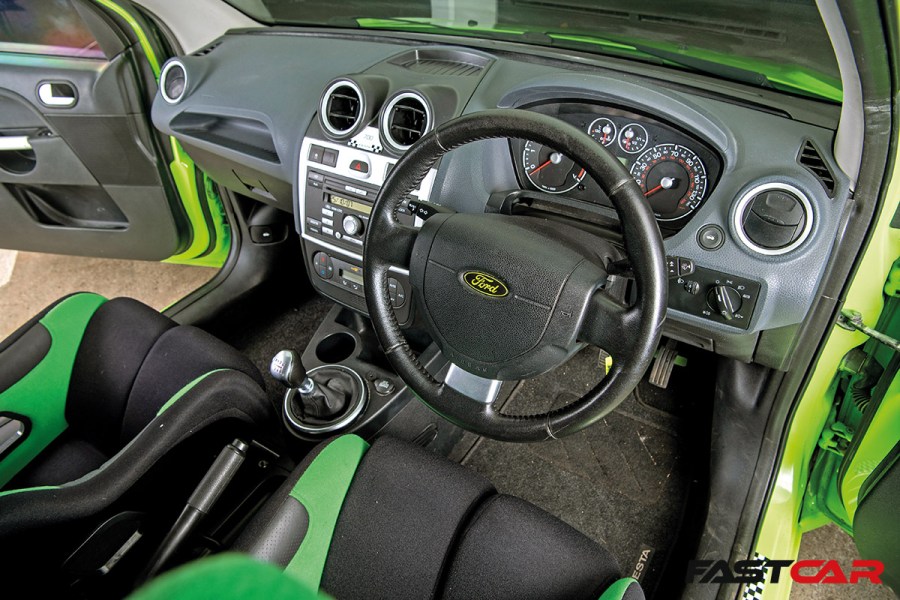 Modified Mk6 Ford Fiesta interior 