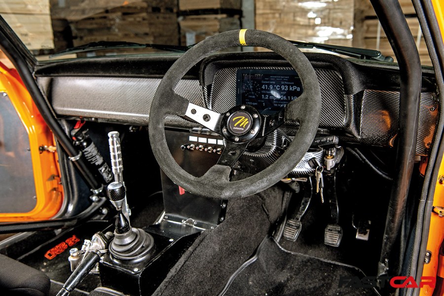 Modified Ford Escort Mk2  interior 