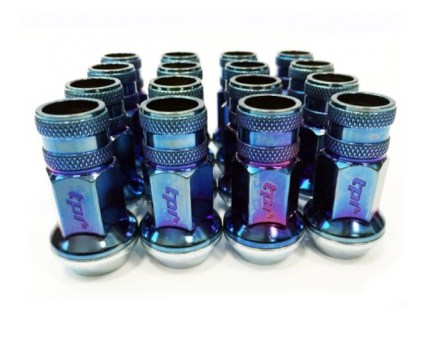 TPI BLUE TITANIUM RACE NUTS