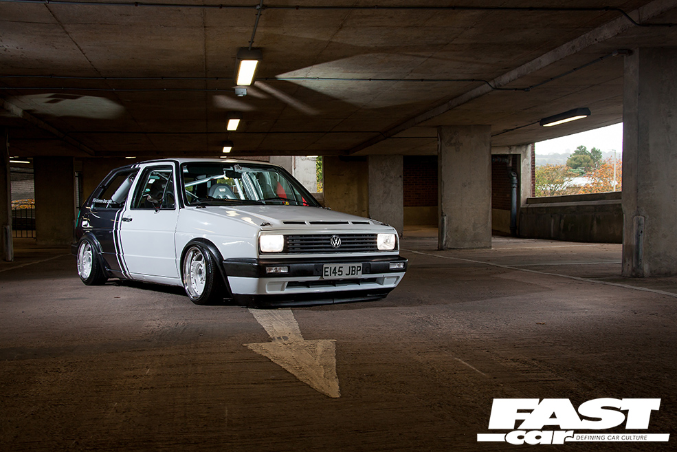 Modified Mk2 Golf Fast Car 