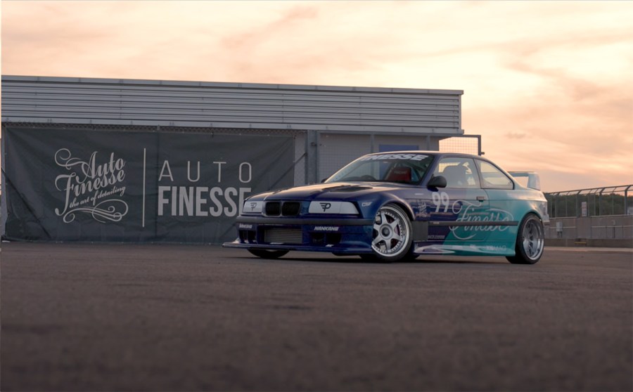 2JZ E36 drift car front 3/4