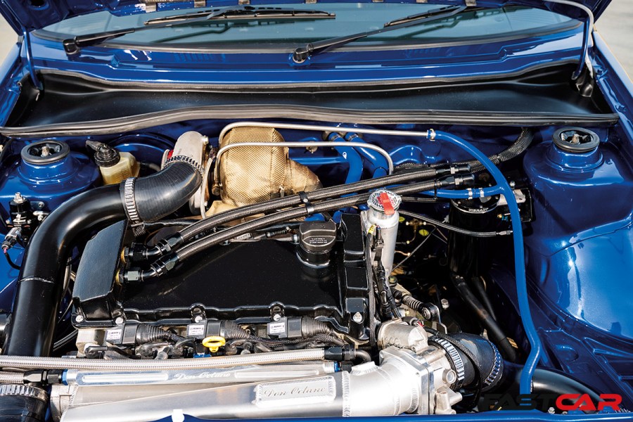 VR6 turbo engine