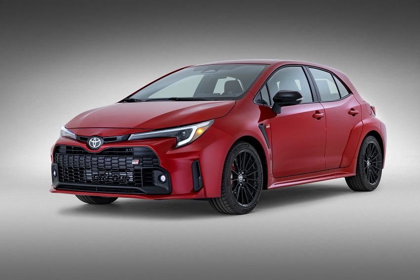 The Toyota GR Corolla in Core trim.