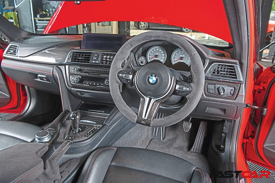 modified bmw f80 m3 interior 