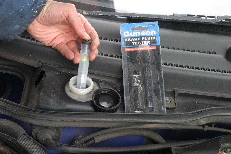 Replacing Brake Fluid In Car