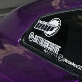 decals on modified nissan gt-r