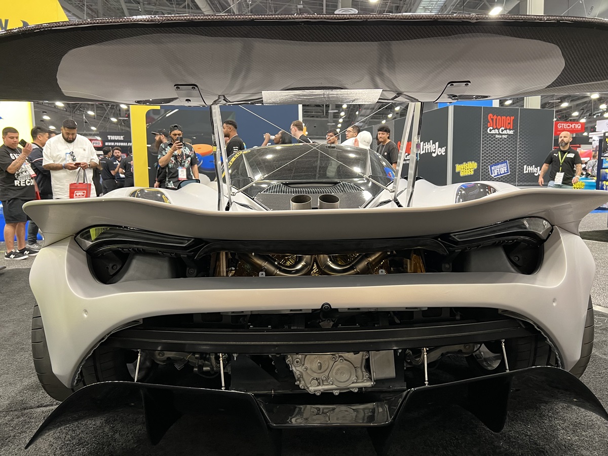 Alex Choi McLaren 720S Headlines Inozetek SEMA Stand | Fast Car