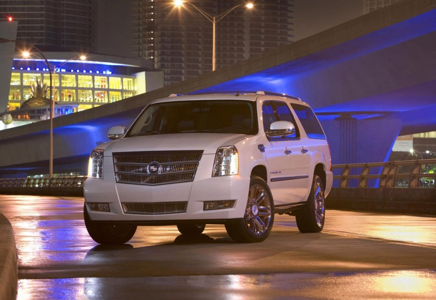 white Escalade