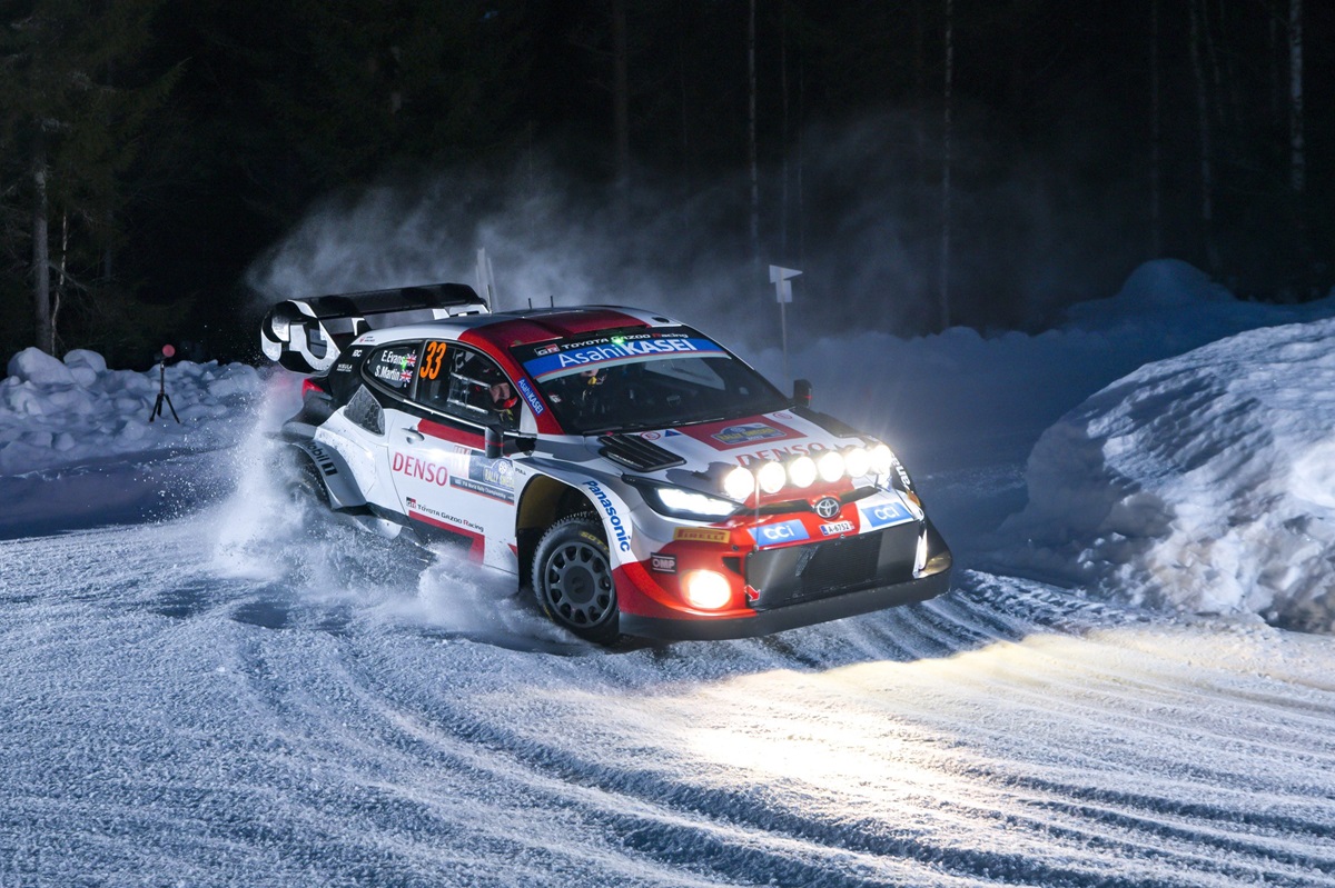 2024 World Rally Championship Preview Fast Car   Toyota GR Yaris Rally1 On Snow 