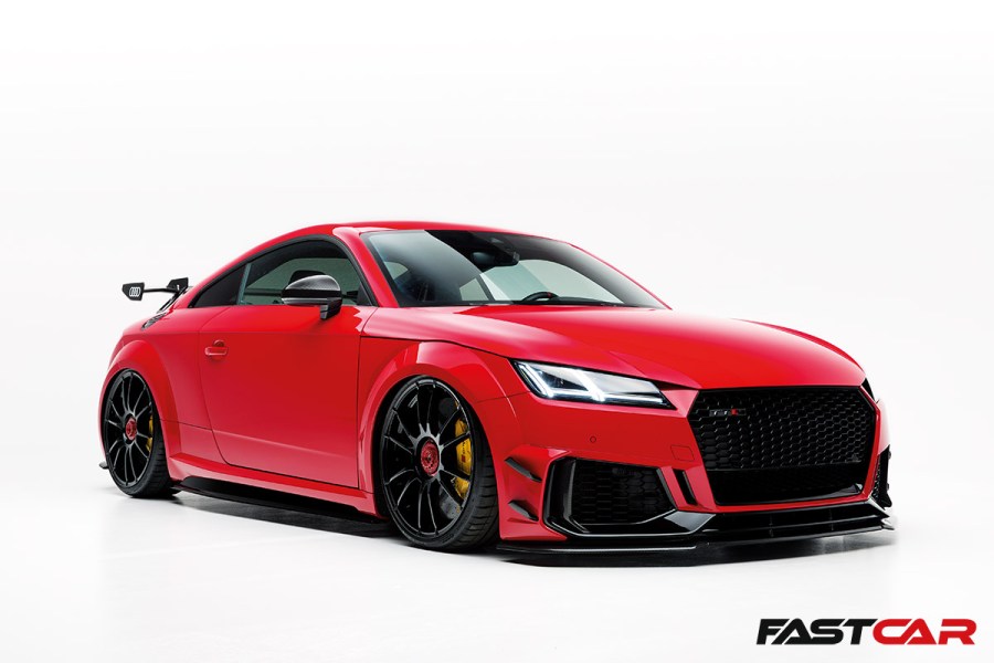 Modified Audi TT-RS front 3/4