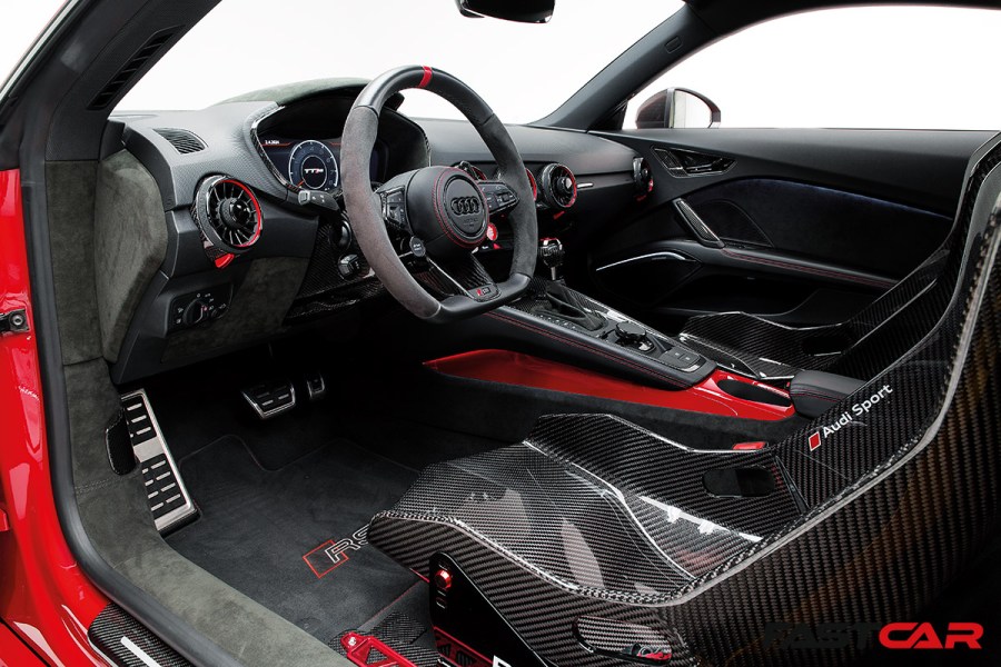 Modified Audi TT-RS interior 