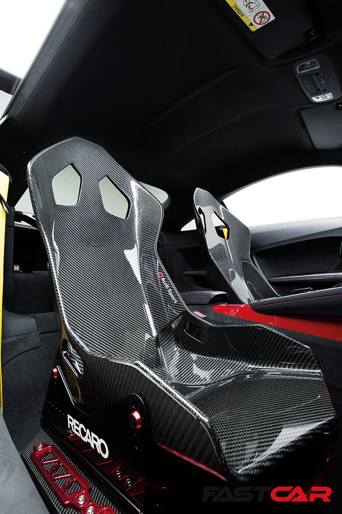 carbon fibre seats 