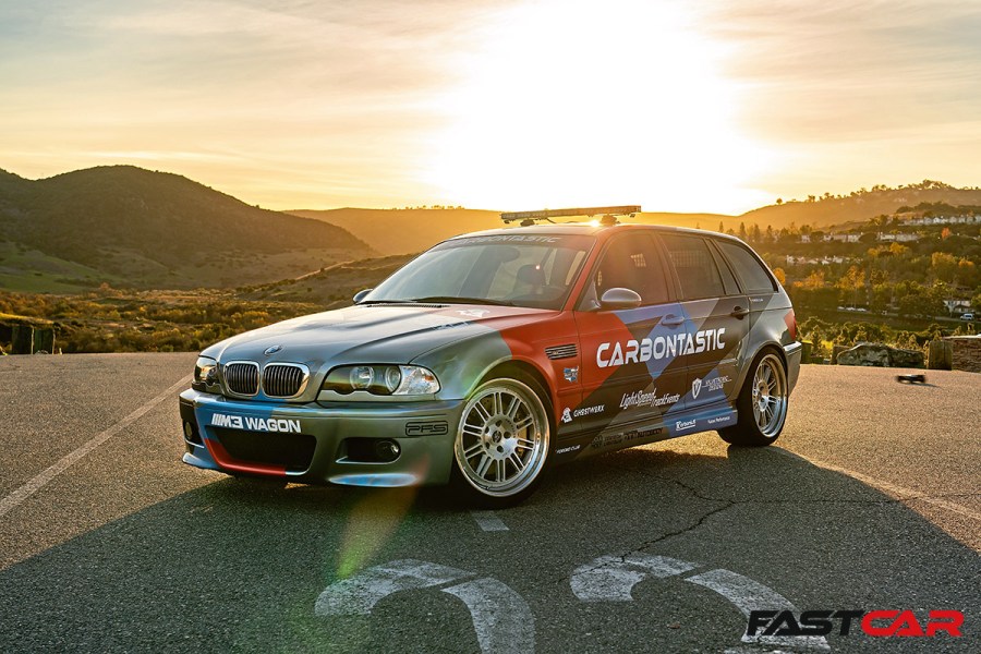 BMW E46 M3 Touring front 3/4