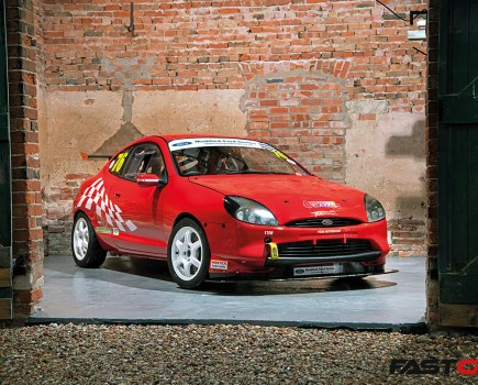 Modified Ford Puma front 3/4