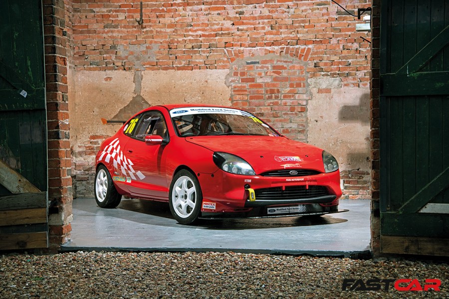 Modified Ford Puma front 3/4