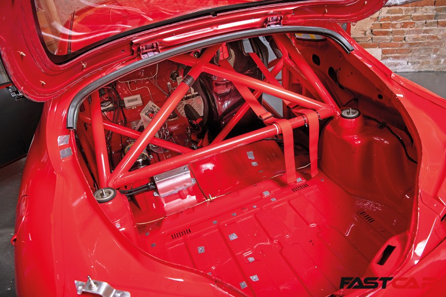 roll cage in Modified Ford Puma