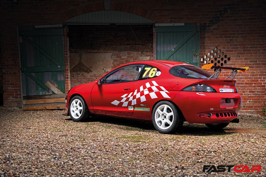 Modified Ford Puma rear 3/4