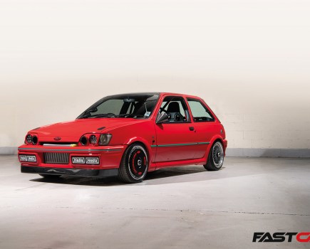 Modified Mk3 Fiesta RS Turbo front 3/4