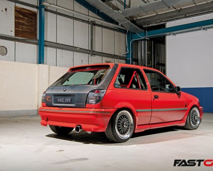 Modified Mk3 Fiesta RS Turbo rear 3/4