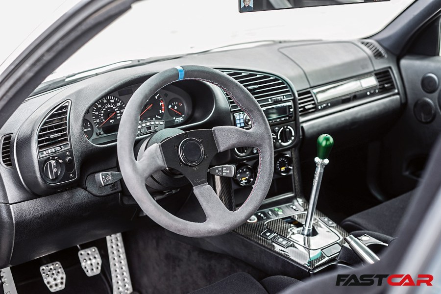 modified BMW E36 M3 interior