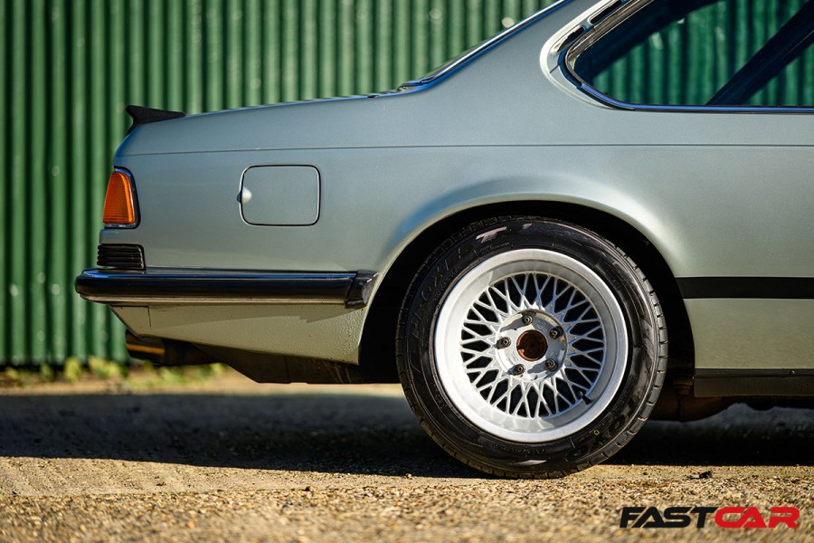 modified bmw e24 6 series rear wheels