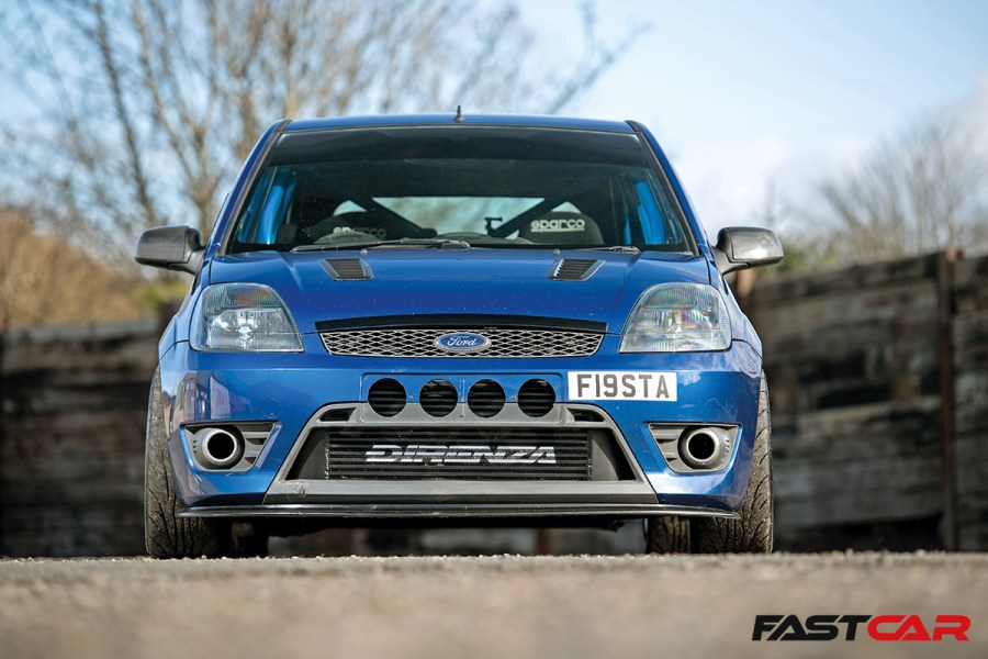 EcoBoost Mk6 Fiesta ST front on shot