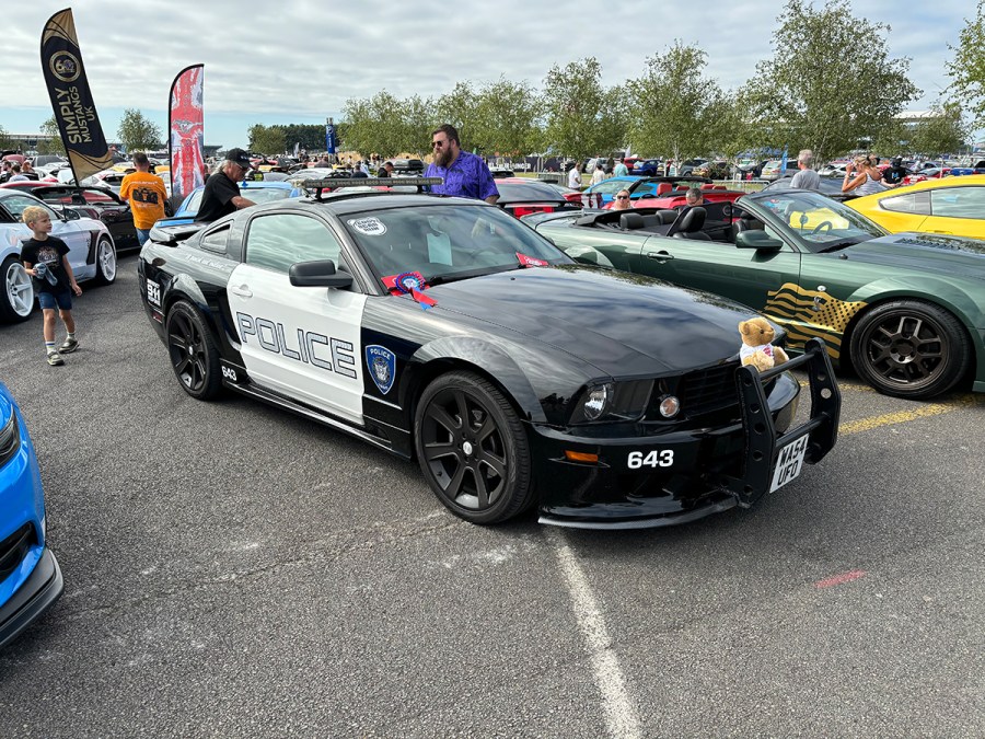 Mustang police car