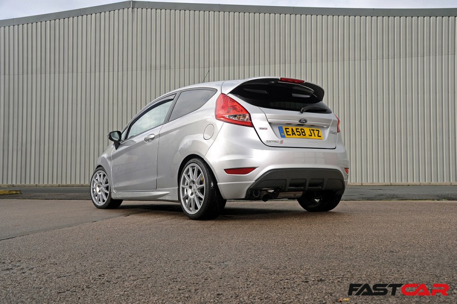 Evo-powered Mk7 Fiesta rear 3.4 