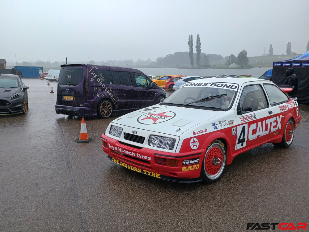 Sierra RS500 Touring Car on show at Ford Fest