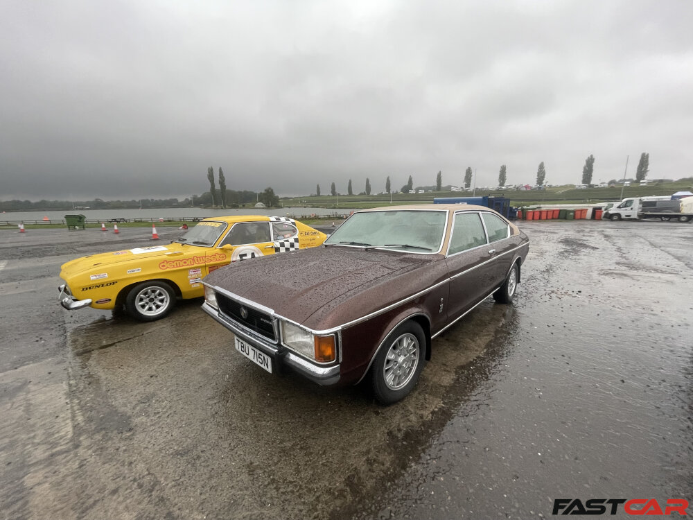 Ford Granada Coupe on show