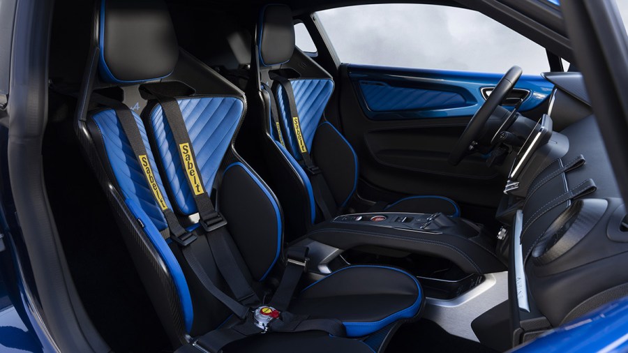 Alpine A110 R Ultime interior