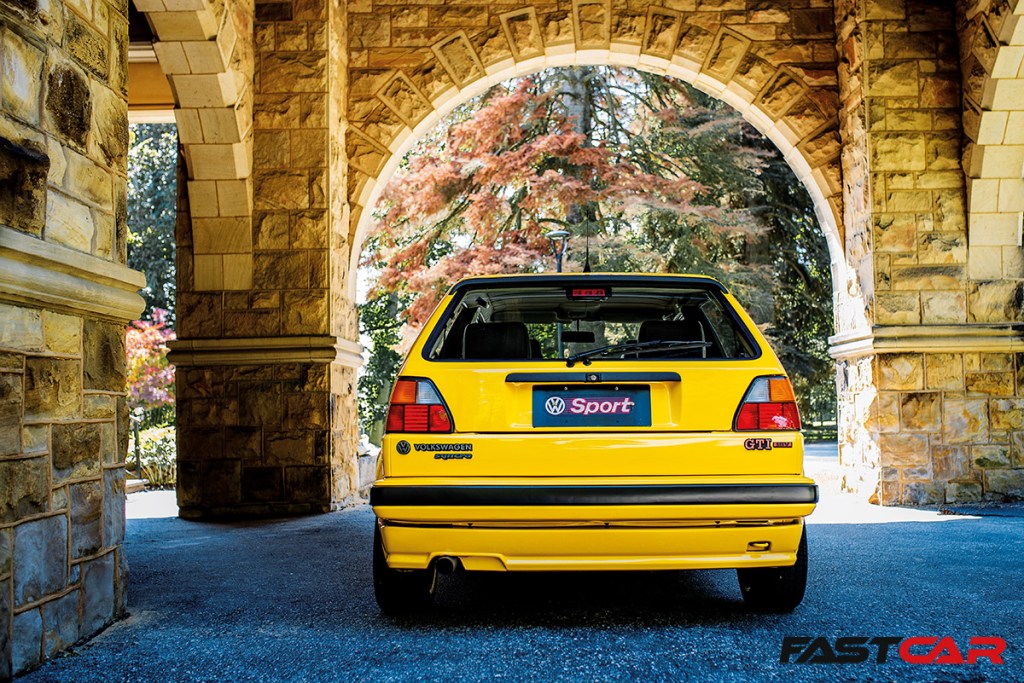 Mk2 Golf GTI Zonker rear shot