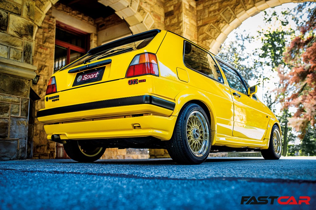 Mk2 Golf GTI Zonker rear 3/4