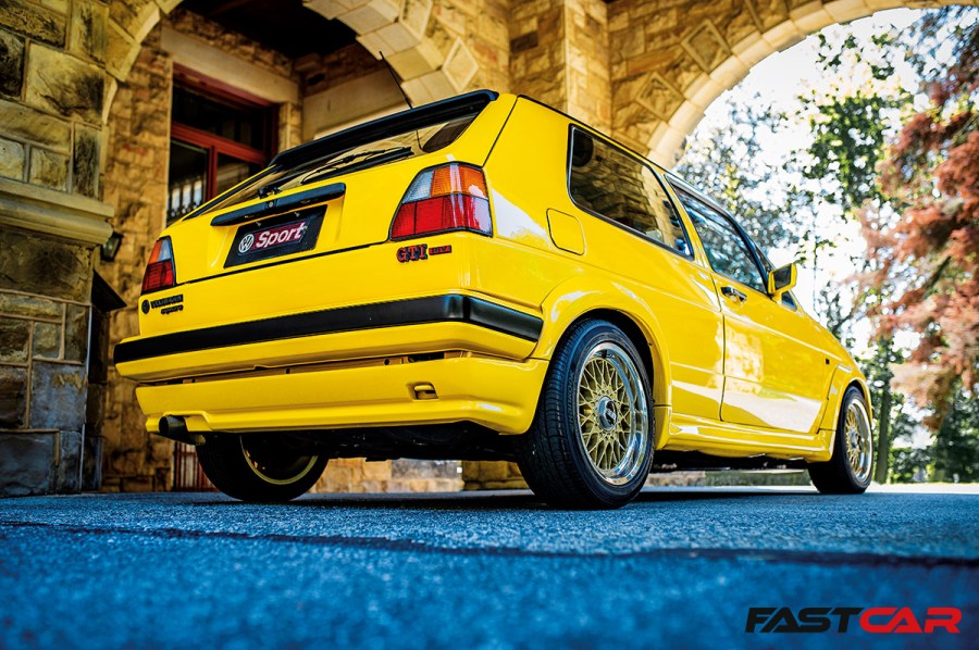 Mk2 Golf GTI Zonker rear 3/4 