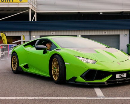 Twin Turbo Lamborghini Huracan front 3/4