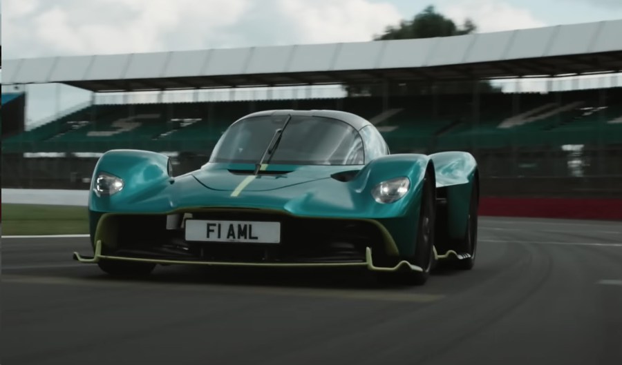 Aston Martin Valkyrie at Silverstone