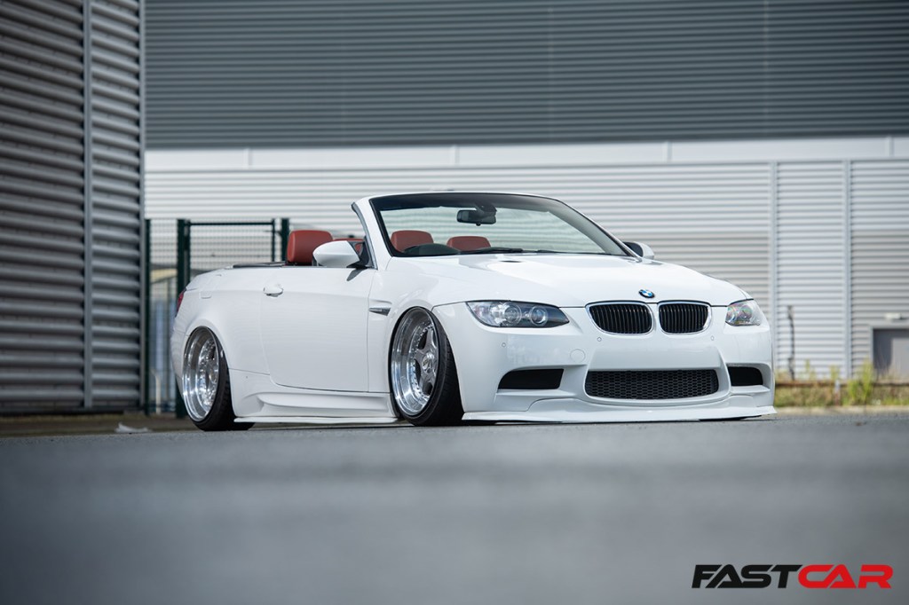 detailed shot of Bagged E93 M3