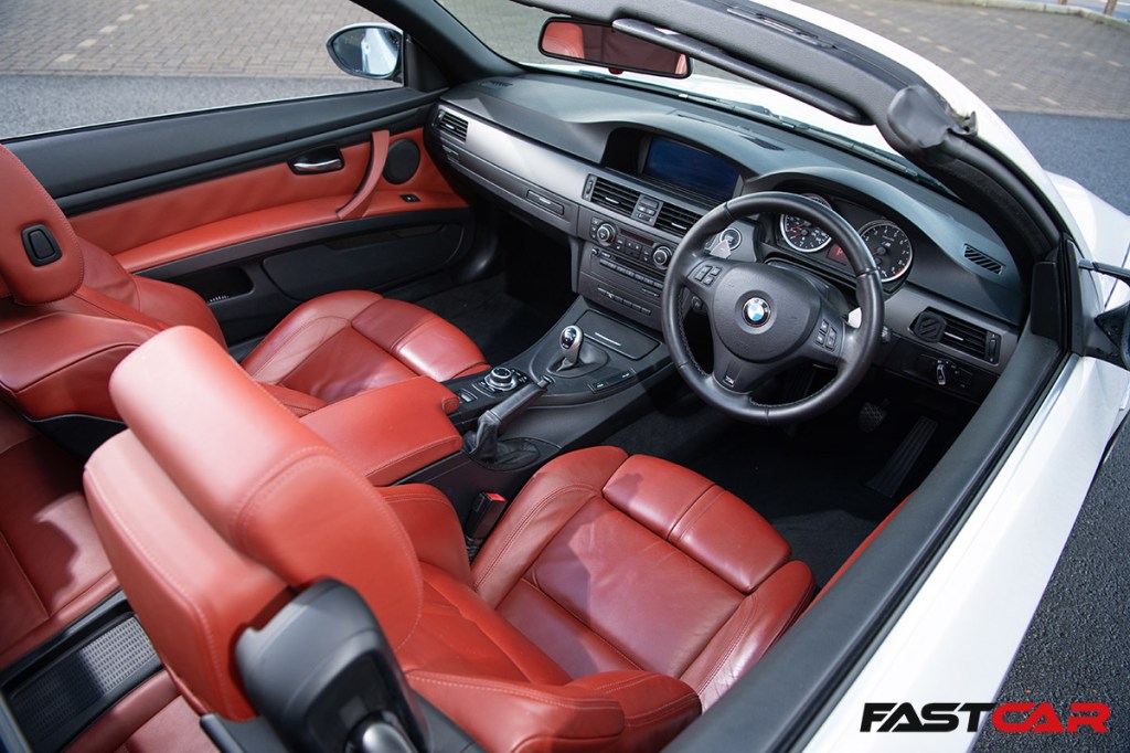 Bagged E93 M3 interior