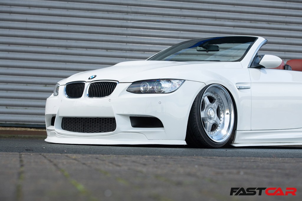 Bagged E93 M3 front end