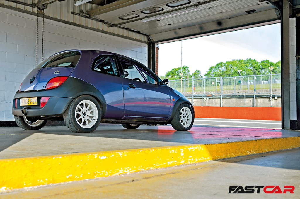 EcoBoost-swapped Ford Ka Track Car rear 3/4