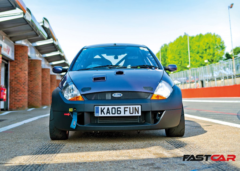 EcoBoost-swapped Ford Ka Track Car front end