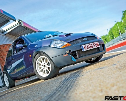 EcoBoost-swapped Ford Ka Track Car front 3/4