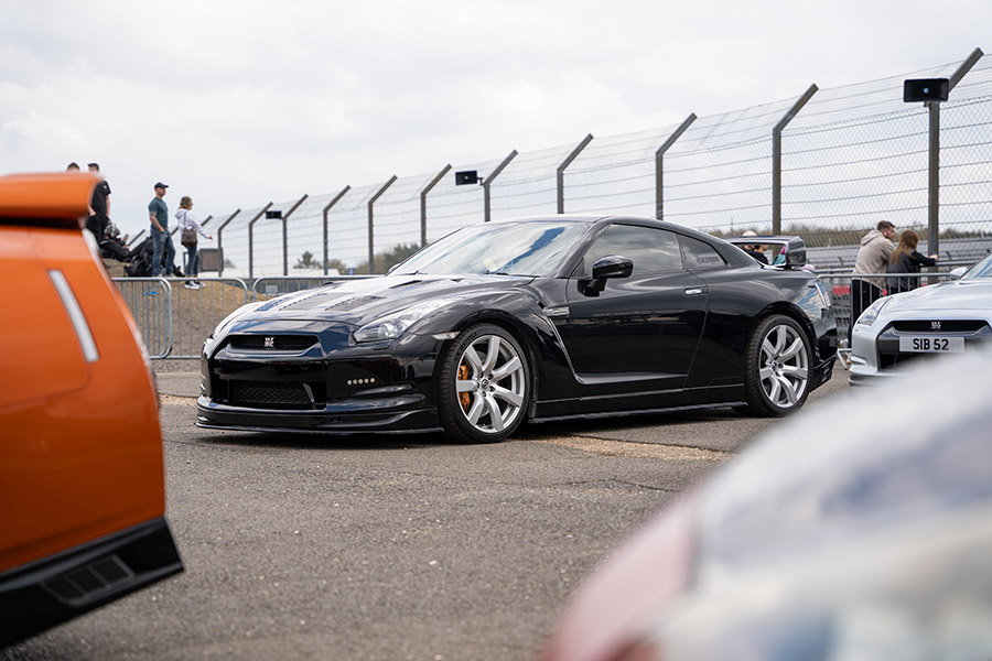 Modified Nissan GT-R at Japfest