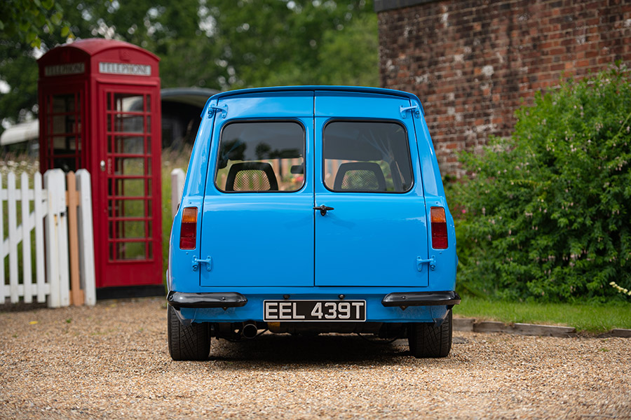 rear shot of ST170-powered Escort Van